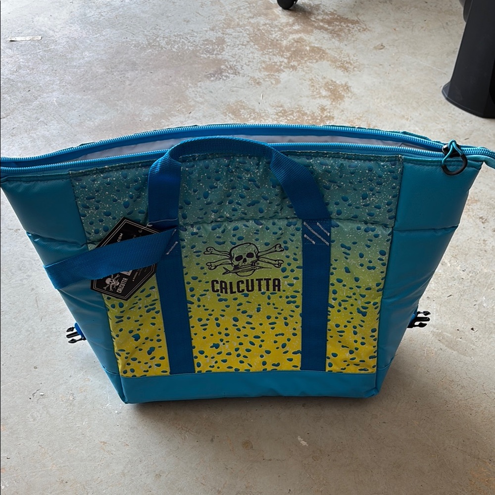 Calcutta Blue and Yellow Women's Bag